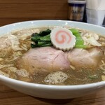 中華そば 西川 - ワンタン正油　　1600円
      麺大盛り　　　　250円