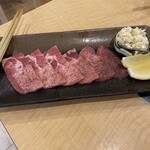 もんじゃ･お好み･鉄板焼き すずめの御宿 - ねぎ塩牛タン