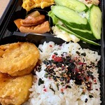 メリーゴーランド - 料理写真:お弁当(蓮根の挟み揚げ)@550円  コスパ抜群！手作りのお弁当は良いねぇ！