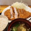 とんかつ かつき - 特大ロースかつ定食200g1,700円