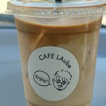 Cafe LAube - 黒糖ラテ(ICE)510円