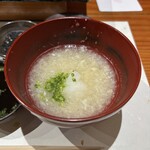 鮨匠 のむら - 真鯛としゃり球のお椀