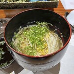 鮨匠 のむら - そうめん