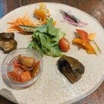 高島ワニカフェ - 前菜盛り合わせ