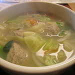 いわしつみれスープ