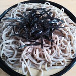 大清水食堂 - ざるそば￥450の十割田舎蕎麦（H26.10.3撮影）