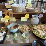 ホテル ココ・グラン - そうめん　トッピングも野菜