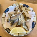 魚がし食堂はま蔵 - 小アジの唐揚げ¥350