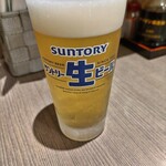 どんぶり居酒屋 喜水丸  - 生ビール