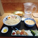 幸屋きよまる - ミニ食堂カレーセット+250円 ごはん並盛+100円