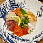 どんぶり居酒屋 喜水丸  - 一日限定30食「喜水丼」