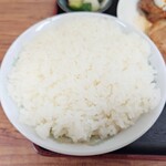 かもだ - 半ライスで小丼すり切りいっぱい
      十分な量です