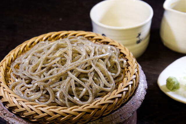 Tebiki Soba Isshin restaurant in Nagoya, Japan