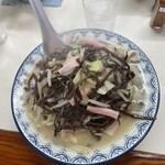 井手ちゃんぽん 本店 - ちゃんぽんキクラゲ