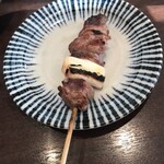 串焼 さと村 - 何かマンガの強調線みたいだな（笑）