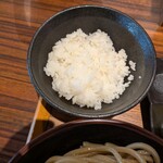 中華そば ひら井 - 半ライス（100円）