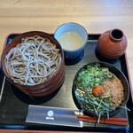 奥出雲そば処 一福 - 割子　¥900