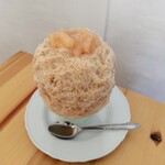 氷菓CHANCY - 桃とアールグレイミルクティーかき氷