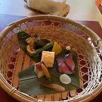 ろあん松田 篠山店 - 籠盛り