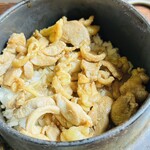 食事処 春日 - 地鶏がごろごろ