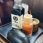 食事処 春日 - 卓上