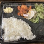 煮売茶屋 食泉 - 海老チリソース炒め弁当¥580