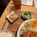 荻窪 もがめ食堂 - 小鉢、お漬物