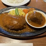 ハンバーグ オニオン - 料理写真:
