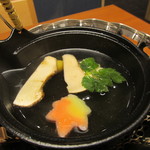 一幸 - 松茸の土瓶蒸しです