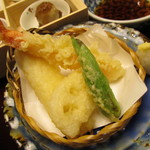 一幸 - 天ぷらのアップです