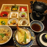 一幸 - 2014年8月　A. 松茸御膳です