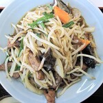 お食事処大吉 - 「レバー炒め定食」のメイン