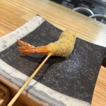 はい、串揚げです。 - 