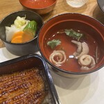 入谷鬼子母神門前のだや - 肝吸い 香の物