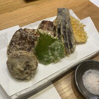入谷鬼子母神門前のだや - 蒲焼の天ぷら