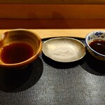 旬席 鈴江 - 左側はだいだい