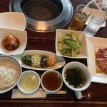 叙々苑 - ミックスランチ