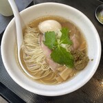 だし廊 -GoLD- - 貝だし塩そば 1,200円