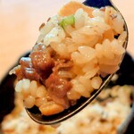 Wagyu teppanyaki steak house Kiyomizu 創 SOU - 牛の旨味がお米1粒1粒を包み込んだ、コク深い味わい