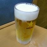 Nadai Fujisoba - 生ビール　￥３００