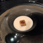 リストランテ 薫 - 雪の妖精のコーンスープ フォアグラムース
      