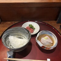 徳うち山 - ⑦鯛茶漬け
