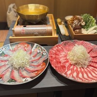 しゃぶしゃぶ 吟半 お台場店 - 