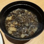 二代目辰よし - 海苔のお味噌汁