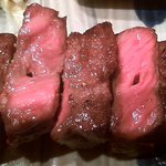 たんか - 料理写真:看板商品　『牛サガリ焼』　です！！