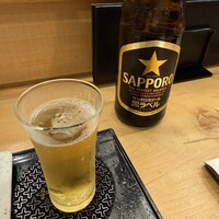 鮨 箕輪 - 瓶ビール