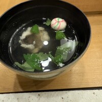 鮨 箕輪 - ハモのお吸い物