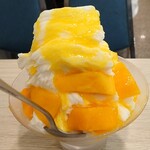 辛發亭 - モヒカン絶壁盛の芒果かき氷