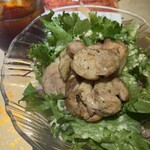 うなぎ 目白ぞろ芽 - ぞろ芽サラダ