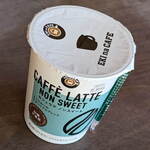 NEWDAYS - ドリンク写真:...「EKI na CAFE カフェラテ ノンスイート（211円）」、EKI na CAFEブランド商品、意外と好き。。